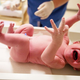 Illustration for article titled Panicked Newborn Didn’t Realize Breathing Would Be On Apgar Test